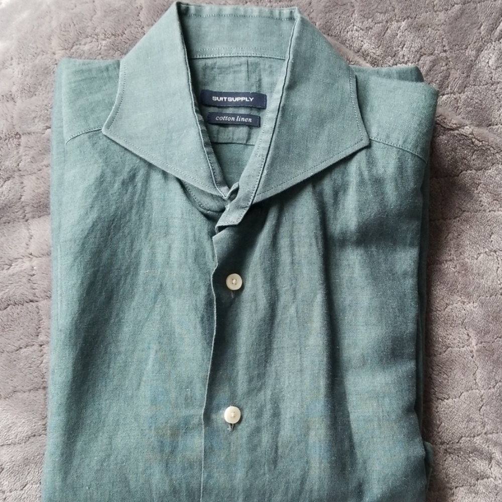 Suitsupply Cotton linen shirt